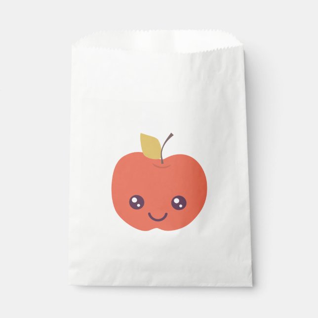 Cute Apple Favour Bag (Front)
