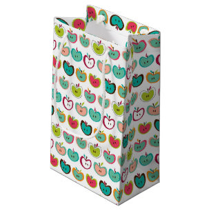 Cute apple pattern small gift bag