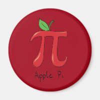 Cute Apple Pi Symbol Math Teacher