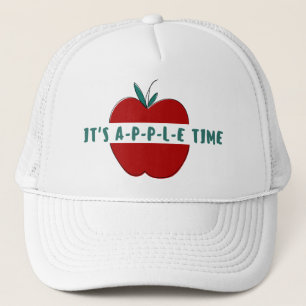 Cute Apple Quote Trucker Hat