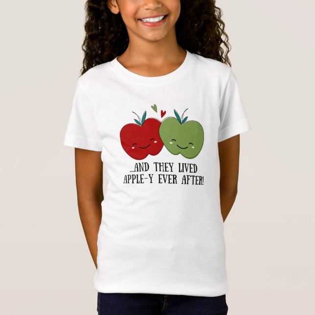 Cute Apple T-Shirt (Front)