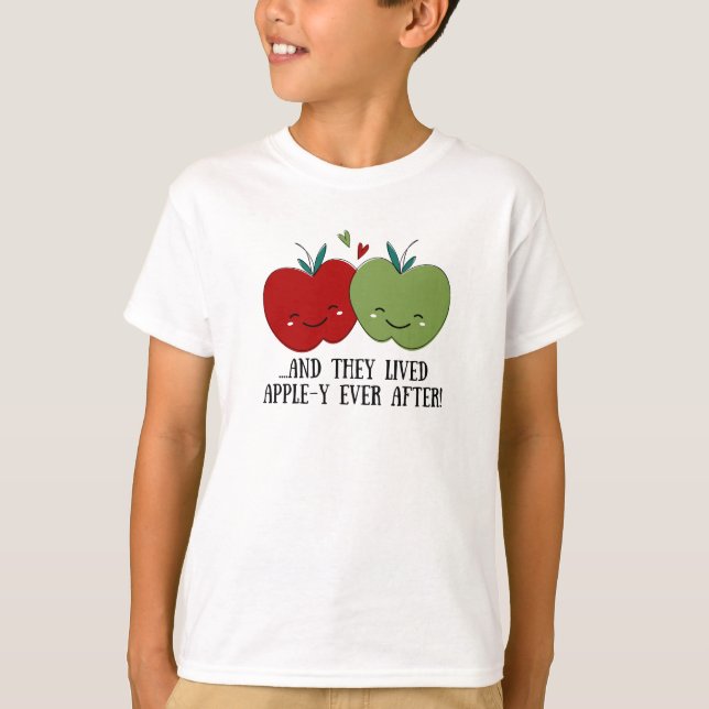 Cute Apple T-Shirt (Front)