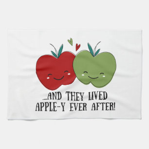 Cute Apple Tea Towel