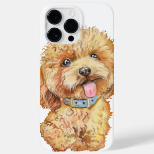 CUTE APRICOT POODLE PUPPY DOG Case-Mate iPhone 14 PRO MAX CASE