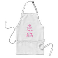 Cute apron for women | Keep calm and bake cakes
