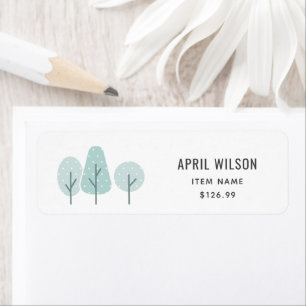 CUTE AQUA BLUE TEAL TREE TRIO LANDSCAPING PRICE