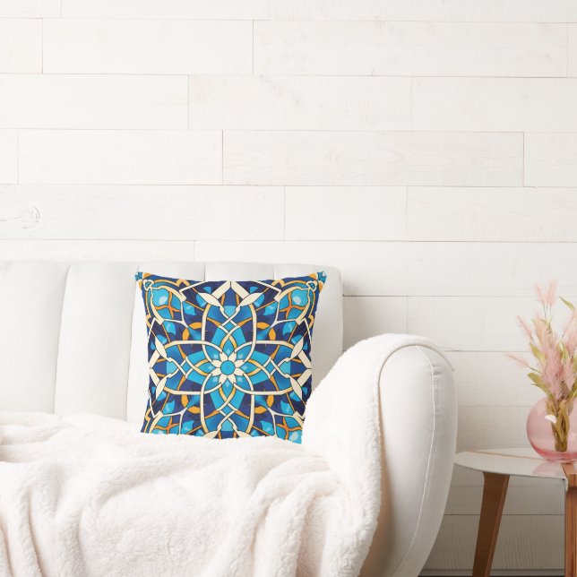 Cute Arabic pattern lovers  Cushion (Couch)