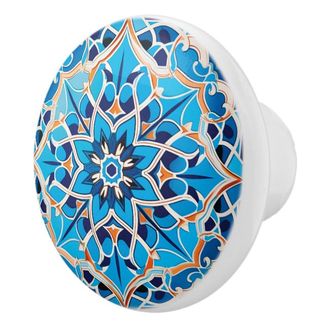 Cute Arabic style crafting  Ceramic Knob (Right)