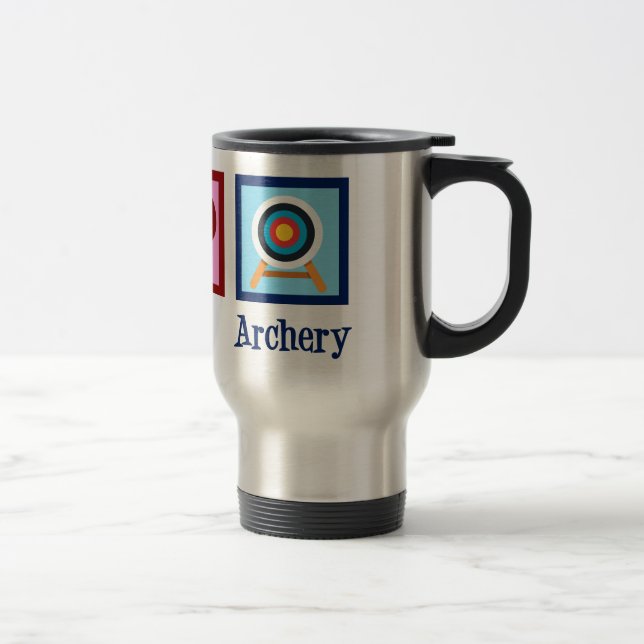 Cute Archery Travel Mug (Right)