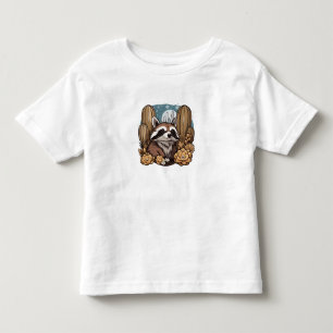 Cute Arizona Ring-tailed Cat Surrounded by Cacti Toddler T-Shirt