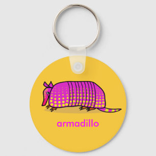 Cute Armadillo Keychain