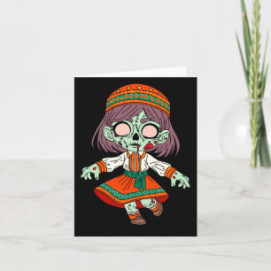 Cute Armenian Zombie Note Card
