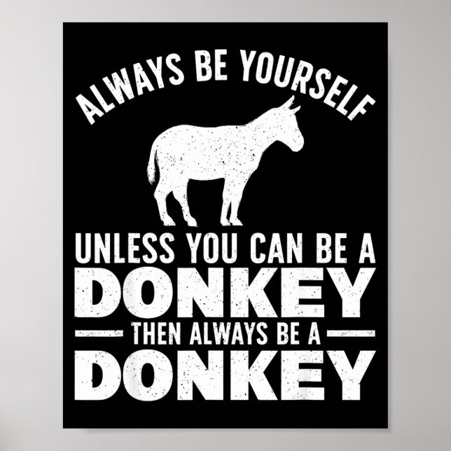 Cute Art For Men Women Kid Safari Animal Lover  Poster (Front)