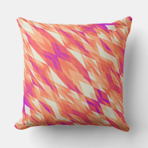 Cute artistic geometric patterns cushion