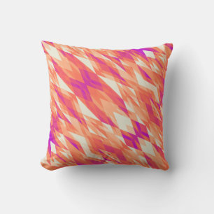 Cute artistic geometric patterns cushion