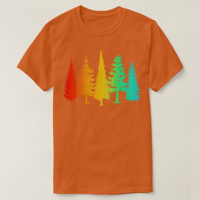 Cute Artsy Forest T-Shirt (Design Front)