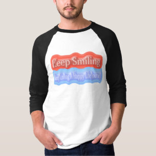 Cute Artwork Design About "Keep Smiling". Buy T-Shirt