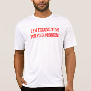 Cute Artwork Design "I AM THE SOLUTION" Buy Now T-Shirt