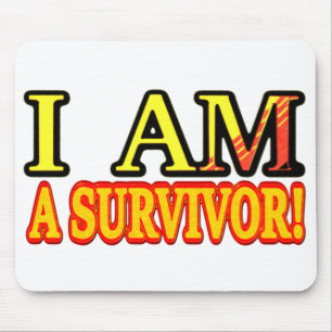 Cute Artwork Design "SURVIVOR". Buy Now Mouse Pad