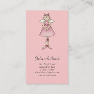Cute as a Bug · Angel Business Card