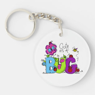 Cute as a Bug Key Ring