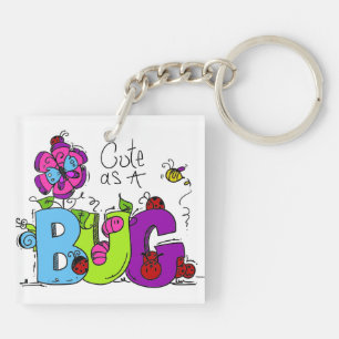 Cute as a Bug Key Ring