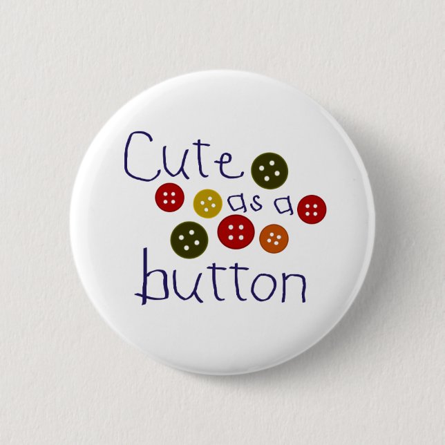 Cute as a button (boy) (Front)