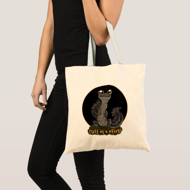 Cute as a Newt! Tote Bag (Front (Product))