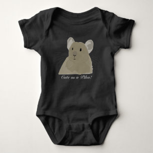 Cute as a Pika Baby Bodysuit