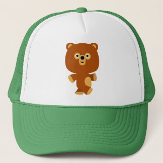 Cute Assertive Cartoon Bear Hat