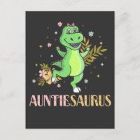 Cute Aunt Dinosaur Florist Auntie