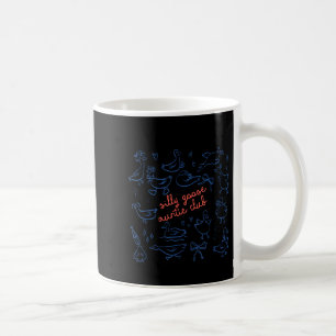Cute Auntie Silly Goose Auntie For Aunt Pregnancy Coffee Mug