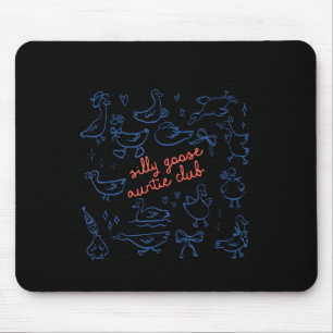 Cute Auntie Silly Goose Auntie For Aunt Pregnancy  Mouse Pad
