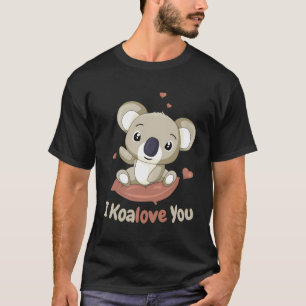 Cute Australia Day Australian Koala Love You T-Shirt