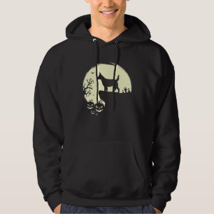 Cute Australian Cattle Dog Red Blue Heeler Hallowe Hoodie