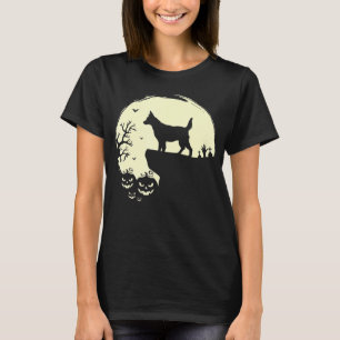 Cute Australian Cattle Dog Red Blue Heeler Hallowe T-Shirt