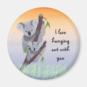 Cute Australian Koala Bear Magnet