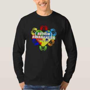 Cute Autism Awareness For My Girl Autism Mum Dad T-Shirt