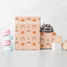 Cute Autumn Bow Pattern