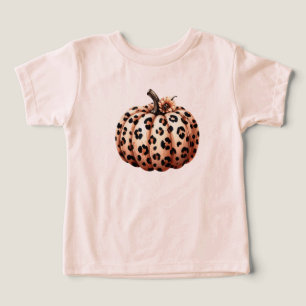 Cute autumn/fall leopard print pumpkin T-Shirt