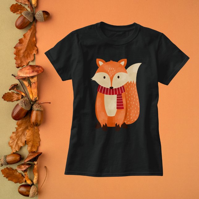 Cute Autumn Fox T-Shirt (Creator Uploaded)