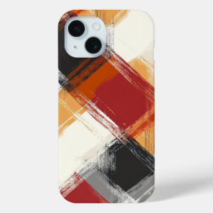 Cute Autumn Plaid iPhone 15 Case