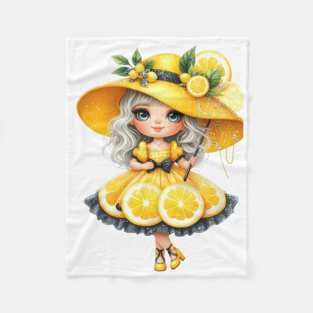 Cute Autumn Scarecrow Fall Home Decor Blanket (Front)