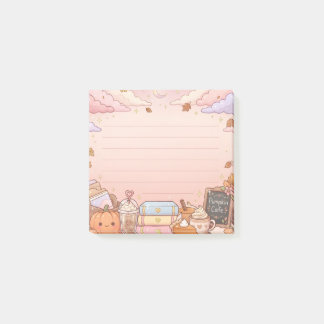 Cute Autumn Sticky Notes