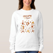 Cute Autumn Vibes Geese | Cosy Fall Duccks&leaves