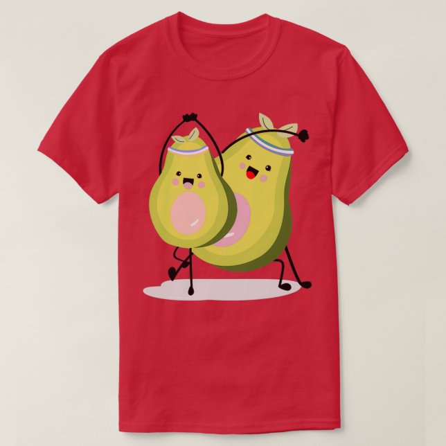 Cute Avocado 41 T-Shirt (Design Front)