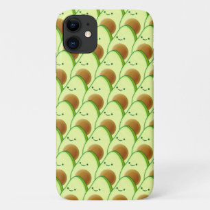 Cute Avocado All Over Drawing Case-Mate iPhone Case