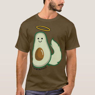 cute avocado cat holly guacamole T-Shirt