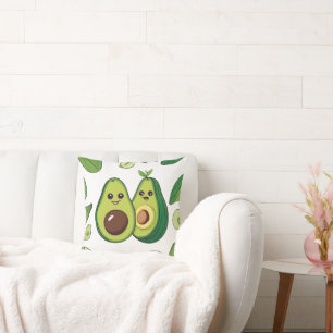 Cute Avocado Couple Phone Case Funny Kawaii Frui Cushion