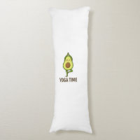 Cute Avocado Doing Yoga Sticker